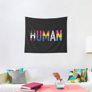 Human, Various Queer Flags 1 Tapestry